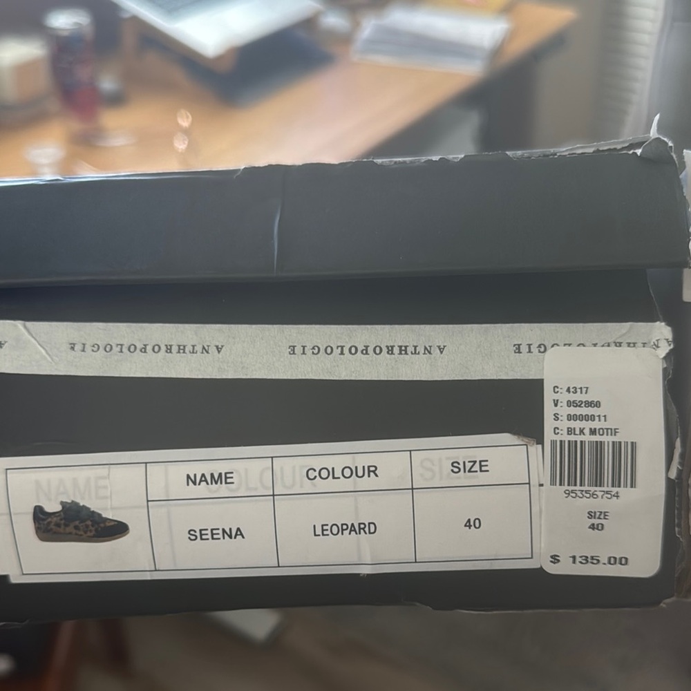 Anthropologie Brown Sneakers Stylish Comfortable Footwear